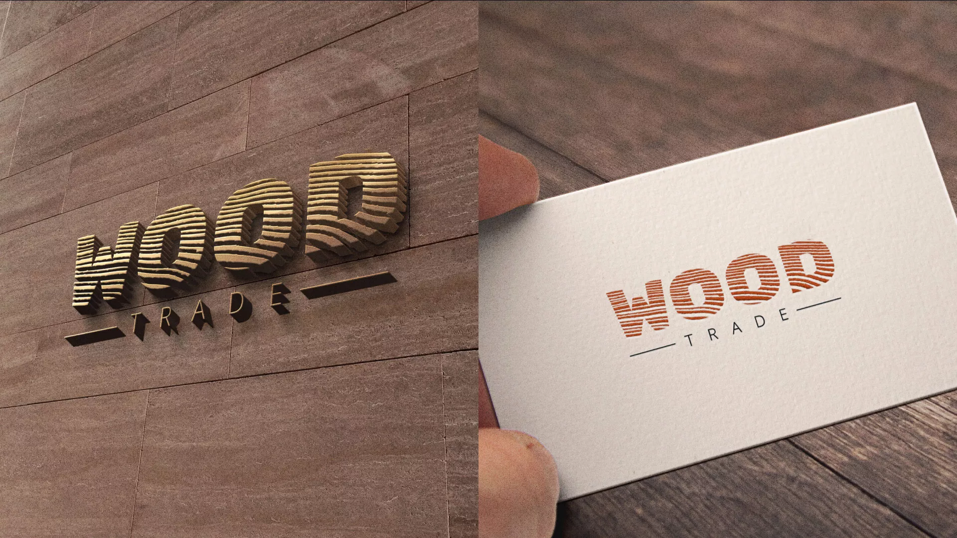Разработка логотипа для компании «Wood Trade» в Первомайске