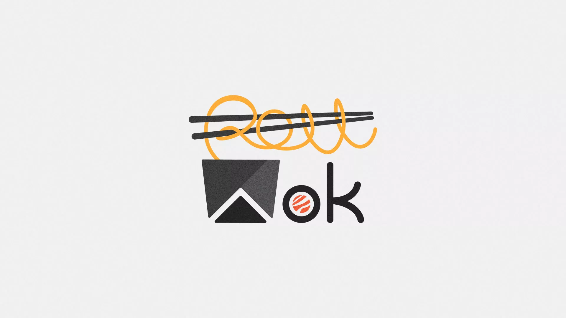 Разработка логотипа в Первомайске для суши-бара «Roll Wok Club» Разработка логотипа в Первомайске для суши-бара «Roll Wok Club»